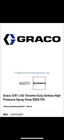 Graco 3/8" 50' Xtreme-duty High Pressure Nylon Spray Hose 5600 Psi Used. Price: $250.00.