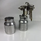 Metal Air Pneumatic Siphon Paint Or Stain Spray Gun Clean And Tested Used. Price: $29.95.