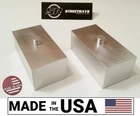 Sr 2" Billet Rear Lift Blocks Kit For Nissan Titan / Silverado 2500 3500 Hd New. Price: $55.00.