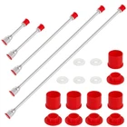 Noamus 5 Pack Airless Paint Sprayer Tip Extension Pole, Multi-sizes Gun E... New. Price: $37.37.