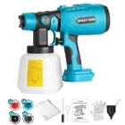 Paint Sprayer Compatible With Makita 18V Li-ion Battery, 200W Hvlp Pain... New. Price: $35.96.