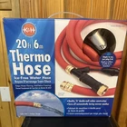 K&h Pet Products Thermo Hose Ice-free Water Rubber Red 20 Feet New In Box. Price: $100.00.