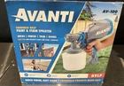 Avanti Electric Paint & Stain Sprayer Hvlp Handheld AV-100. Open Box. See Pics!. Price: $31.00.