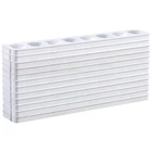Dixon Ticonderoga X00825 Refillable Oval Watercolor Tray, White, 12/PACK New. Price: $14.59.