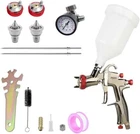 Lvlp Paint Sprayer R500 Gravity Feed Gun With 600CC 1.3/1.5/1.7MM New. Price: $77.72.