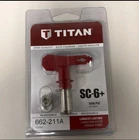 SC-6+ Reversible Orifice Titan 662-211A 5000PSI New. Price: $14.99.