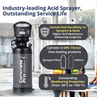 Sprayers Plus 603 Air Booster Concrete Sprayer, Battery Powered, Built Strong, New. Price: $270.00.