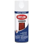 (12)-KRYLON Oz. Gloss Fast Dry White Spray Lacquer Model: K07031777 New. Price: $126.99.