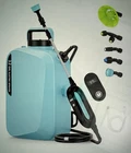 3.2 Gallon 7.4V Electric Backpack Sprayer, Digital Display, Speeds, 5 Nozzles New. Price: $64.95.
