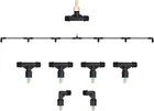 6-NOZZLE Poly Wand With 3/8" Brass Fitting, 7.5 Ft. Atv Sprayer Boom, Wide- New. Price: $40.89.