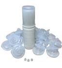(45) Disposable Paint Spray Gun Cup Liners And Lid System, 27 Ounce Parts Kit New. Price: $50.00.
