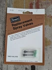 Vintage Sears Valves 2 Pk For All Airless Hand-held Sprayers. Usa. New. Price: $12.00.