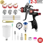 Profesional Hvlp Pistola De Pintura Aire Para Pintar Casas Autos Acero Nuevo New. Price: $37.99.