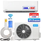 12000 Btu Mini Split 21.3 SEER2 Inverter Air Conditioner Heat Pump 110V 16FEET New. Price: $562.00.