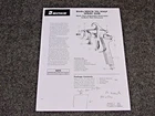 Binks Mach 1SL Hvlp Air Spray Gun Parts / User Manual Used. Price: $15.99.