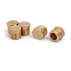 Uxcell 5 Pcs Male Thread Brass Hex Head Pipe Plug 1/4BSP, New. Price: $12.08.