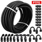 4AN 6AN 8AN 10AN Nylon Braided Ptfe Fuel Line 10FT-30FT W/ Fitting Hose Kit E85 New. Price: $120.99.