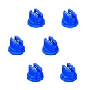 Pack Of 6 - Teejet Extended Range Flat Spray Tips Blue 80 Polymer W/ Ss Insert New. Price: $48.36.