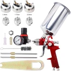 BANG4BUCK High Performance Hvlp Gravity Feed Spray Gun With 1.4MM 1.7MM Red New. Price: $57.11.