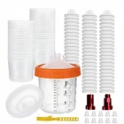 50PCS 600ML Standard Size 125 Micron Disposable Paint Spray Cups, Mixing ... New. Price: $55.01.