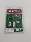 Titan 330-415 1000 Psi Green Fine TR1 Hea Reversible Airless Spray Tip 0.015 New. Price: $39.99.