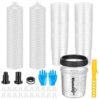Blumway 50 Pack Disposable Paint Gun Cup, System For Lvlp And Hvlp Pain... New. Price: $57.52.
