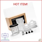 Inokraft Disposable Paint Spray Gun Cup, Standard 22 Ounce (650ML) Kit With New. Price: $34.28.