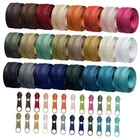 Syhood Colors Zipper Repair Kit, #5 Nylon Coil Sewing 24YARD Dark Morandi New. Price: $36.45.
