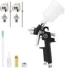 Profesional Hvlp Pistola De Pintura Aire Para Pintar Casas Autos Acero Nuevo New. Price: $24.99.