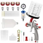 R500 Lvlp Air Spray Gun W/ 1.3/1.5/1.7/2.0MM Nozzles For Car Primer Painting New. Price: $68.55.