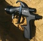 Binks DVX-P3-1.8 Pressure Feed Spray Gun New. Price: $865.00.