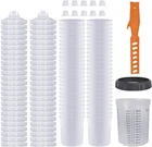Disposable Paint Sprayer Gun Cup 27 OUNCE(800ML) KIT-50PCS, White New. Price: $65.52.