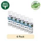 6PACK Rust-oleum American Accents 2X Ultra Cover, Gloss White Spray Paint, 12 Oz New. Price: $33.99.
