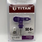 Titan 671-510 Fine Finishing SC-6+ 5000PSI Ideal For Lacquers Stain And CLEAR510 New. Price: $26.97.
