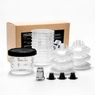 Inokraft 6OZ 180ML Disposable Paint Spray Cup Kit Multi Pack Mini Gun Part New. Price: $35.30.