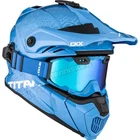 Ckx Blue Titan Air Flow Backcountry Roar Helmet W/210 Goggle - 516197 New. Price: $399.99.