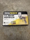 Central Pneumatic 4OZ. Adjustable Detail Spray Gun -gravity Feed- Item #92126 Open. Price: $13.00.
