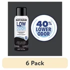 (6 Pack) Blackout, Rust-oleum Low Odor Premium Gloss Spray PAINT-388245, 11 Oz New. Price: $46.85.