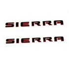 Yoaoo 2PACK Oem Sierra Red Line Emblem 3D Badges Nameplate With Black New. Price: $54.84.