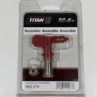 New Titan SC-6+ Reversible Spray Tip 662-219 *free Shipping*. Price: $20.56.