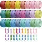 24 Colors Repair Kit Yard #5 Nylon Coil Sewing Zippers Suppl... New. Price: $38.36.