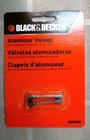 Black & Decker C800640 Atomizer Valve For Stain Sprayer, 2 Pk, Free Shipping. New. Price: $10.00.