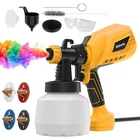 Azzuno Paint Sprayer 1200ML Hvlp Electric Gun With 4 Nozzles New. Price: $38.99.