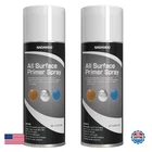 Nadamoo All Surface Primer Spray, White, 2 Cans New. Price: $54.70.