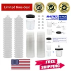 Professional 20 Ounce Disposable Cup Kit - 40 Liners & Strainers Included New. Price: $98.99.
