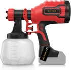 Paint Sprayer, Cordless Hvlp With Brushless Motor, Compatible New. Price: $101.96.