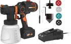 Worx Nitro 20V Cordless Paint Sprayer Power Share With Brushless Motor New. Price: $219.36.