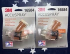 2 Packs 3M 16584 - 1.4MM Orange Accuspray Atomizing Head Usa Two New. Price: $24.52.