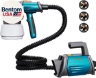 Paint Sprayer 800W Hvlp Gun, Electric With 4 Nozzl New. Price: $160.57.