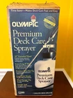New Vintage Olympic Premium Manual One Gallon Deck Care Sprayer #52199 Open. Price: $39.99.